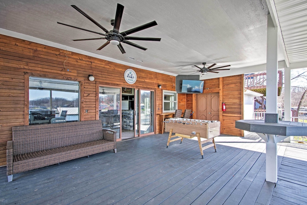 Boat Dock + Scenic Decks: Lake of the Ozarks Gem view 5