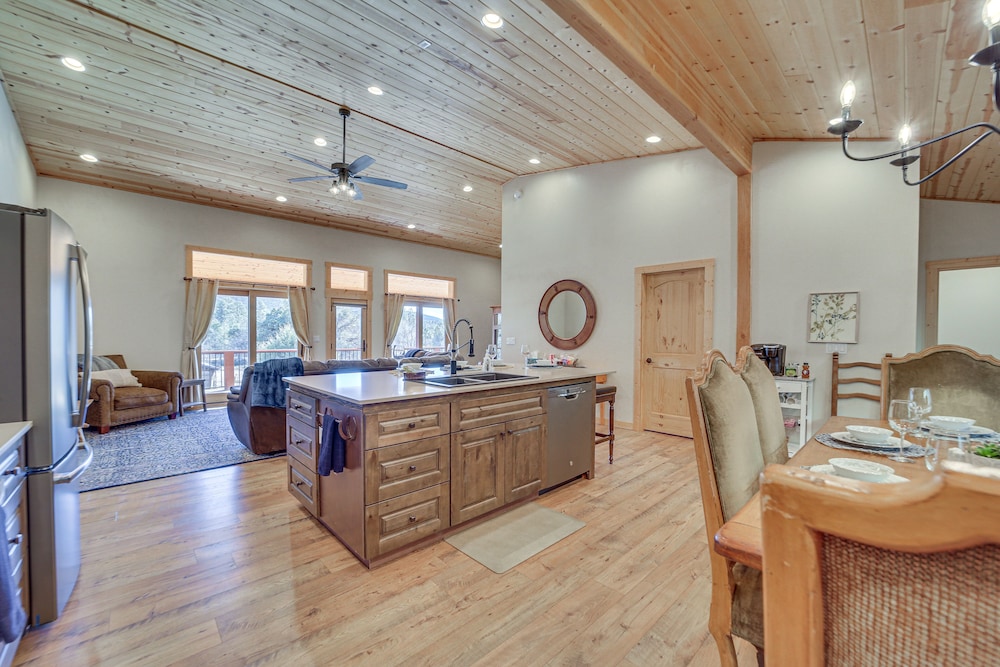 Airy Pine Cabin w/ Wraparound Deck Near Trails! - Property Image 5