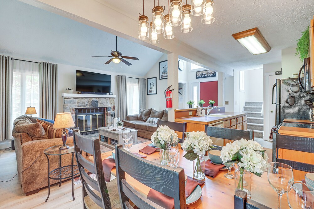 Steps to Jack Frost Ski Resort: Townhome w/ Decks