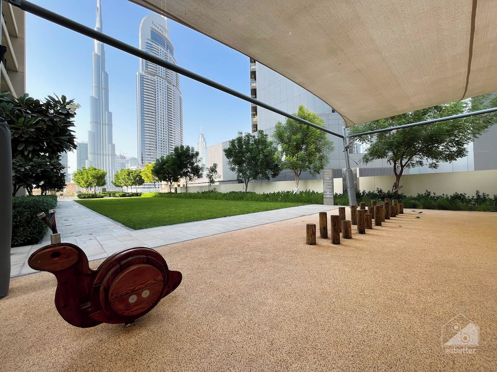 Extreme Luxury Burj Royal Balcony and Downtown View