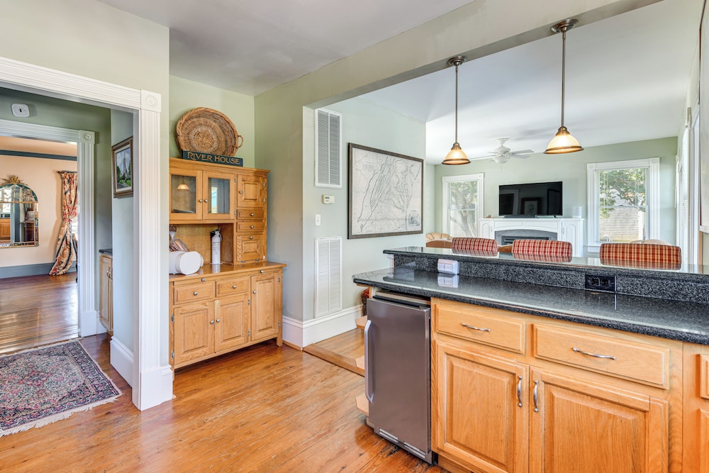 Historic Waterfront Home w/ Dock in Reedville!