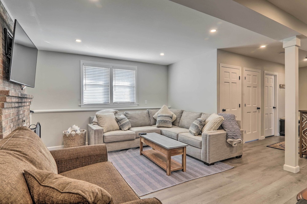 Fire Pit, Spacious Yard: Hyannis Vacation Rental