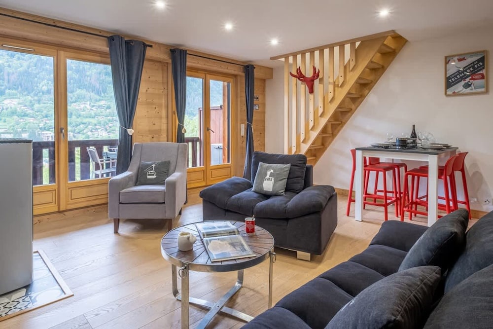 Teddy Bear Appartement 3 Bedroom Heart of St Gervais