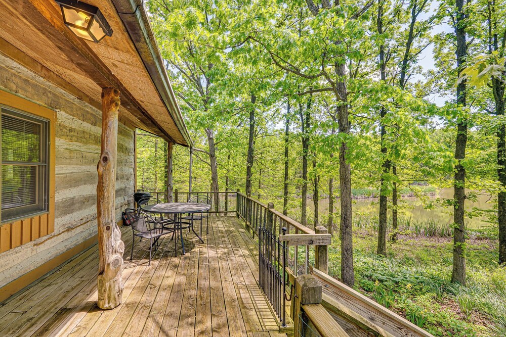 Historic Clark Cabin w/ Deck Fishing Pond Access - Property Image 21