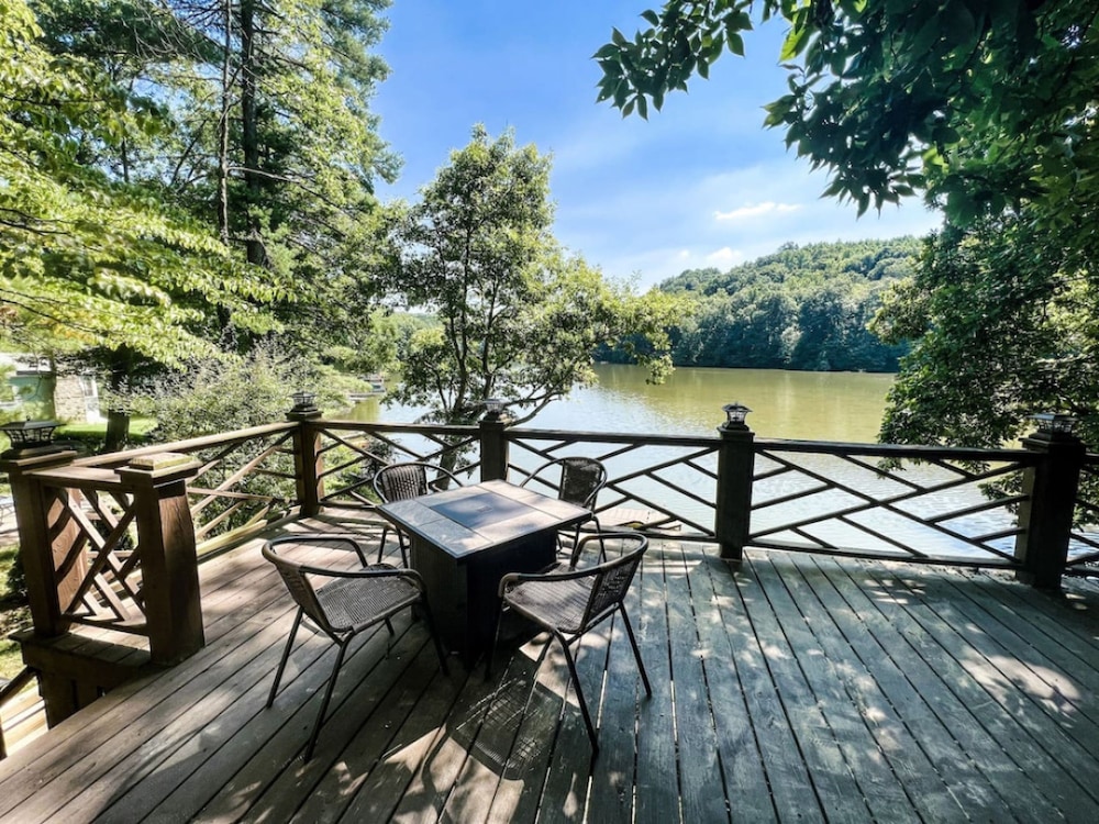 Two Lakefront Cabins Next Door