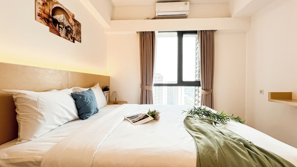 Elegant And Homey 3Br Apartment Sky House Bsd
