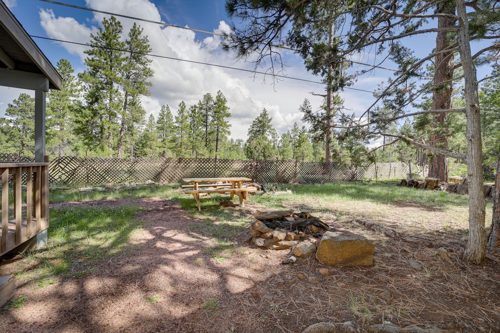 Near Hiking & Fishing: Munds Park Cabin w/ Deck