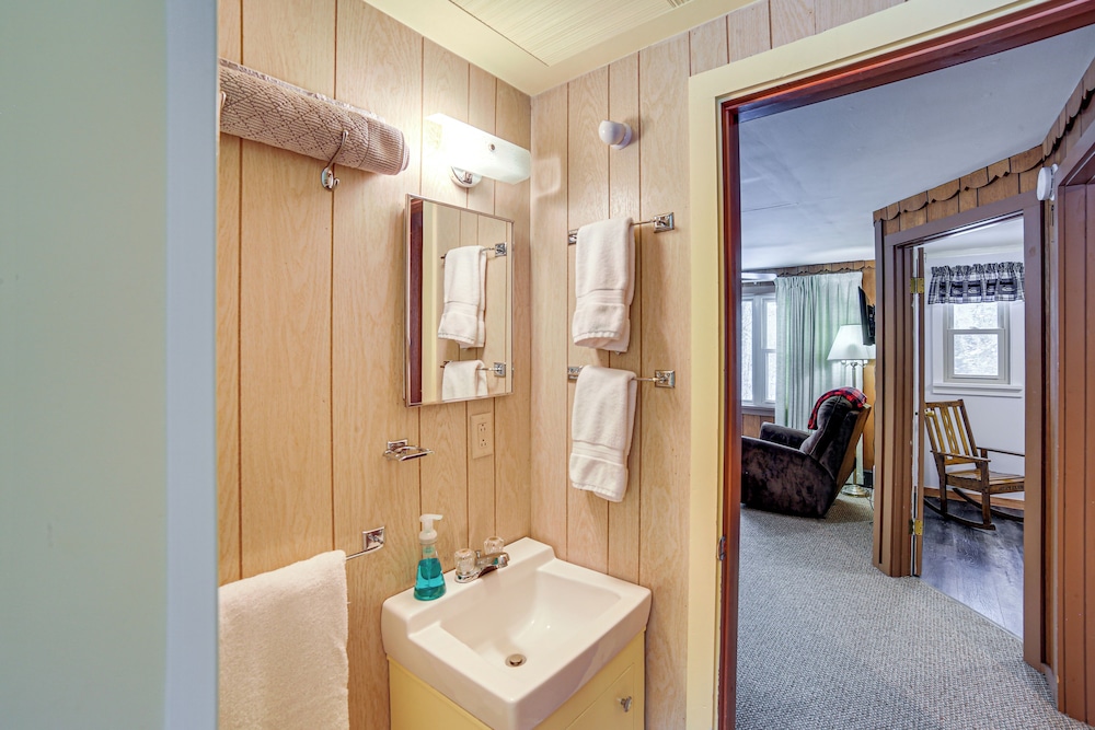 Ice Fish & Snowmobile: Riverfront Manistique Cabin