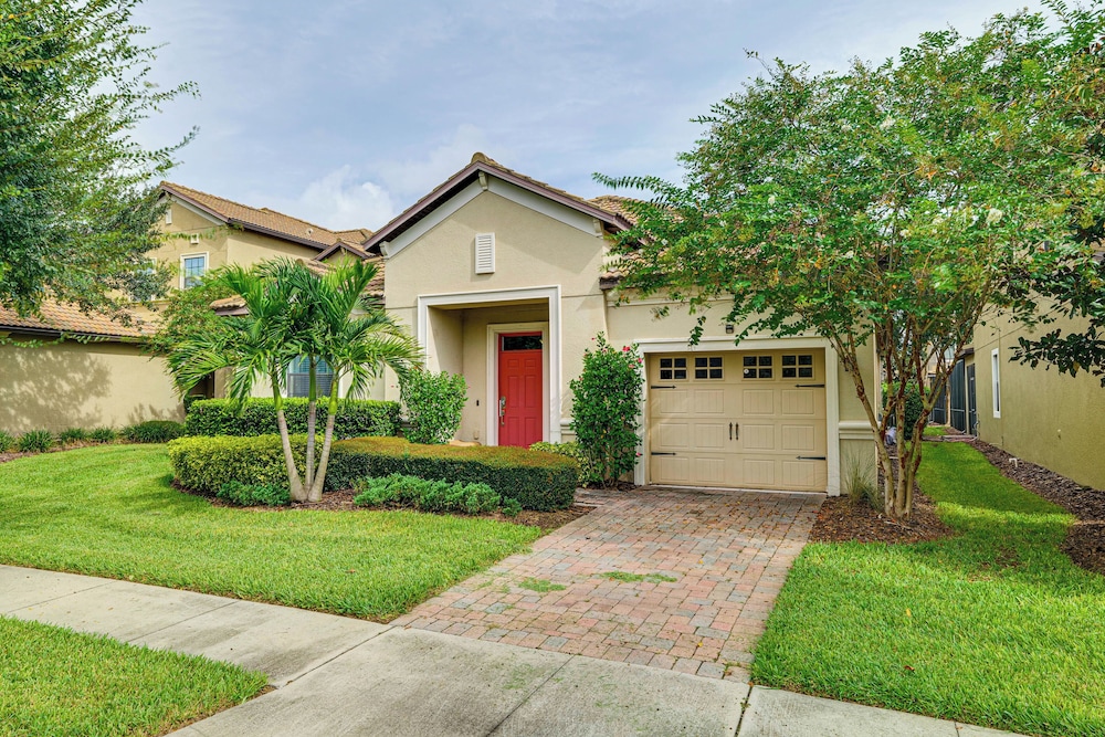 Private Game Room + Pool: Resort Home Near Orlando