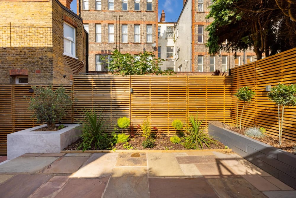 outdoor bbq area