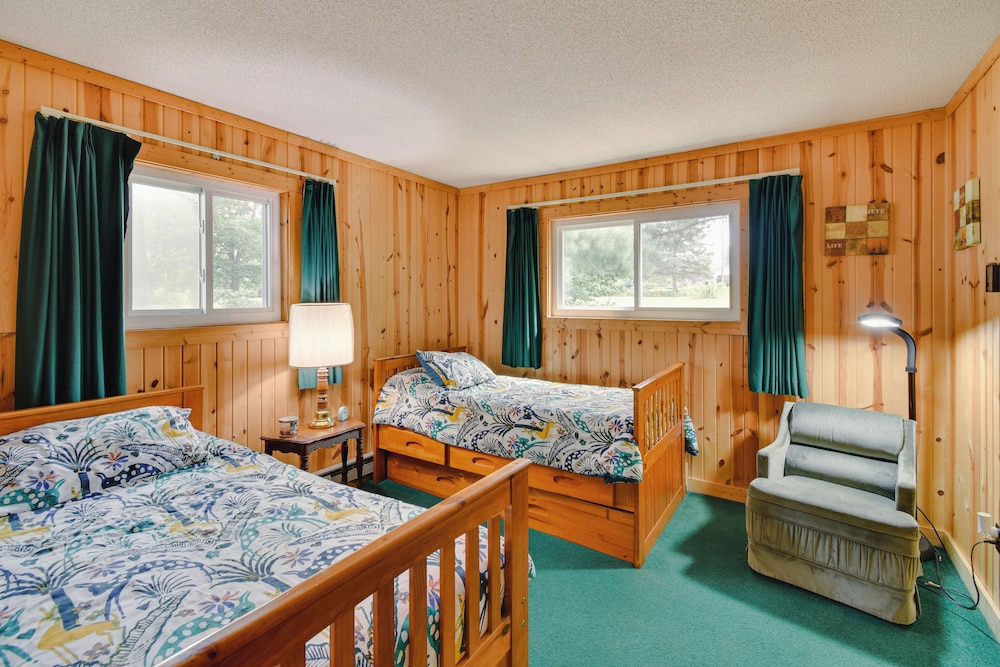 Lakefront Retreat w/ Pedal Boat & Dock in Kalkaska