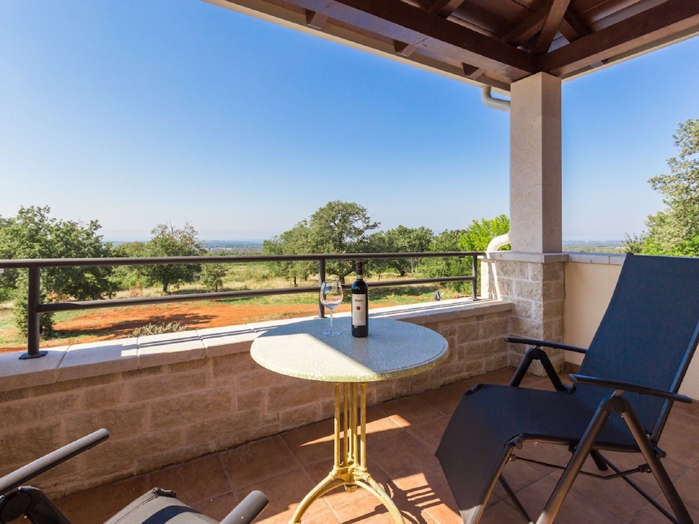 Gorgeous Villa With Private Pool and Covered Terrace & Sea View view 4
