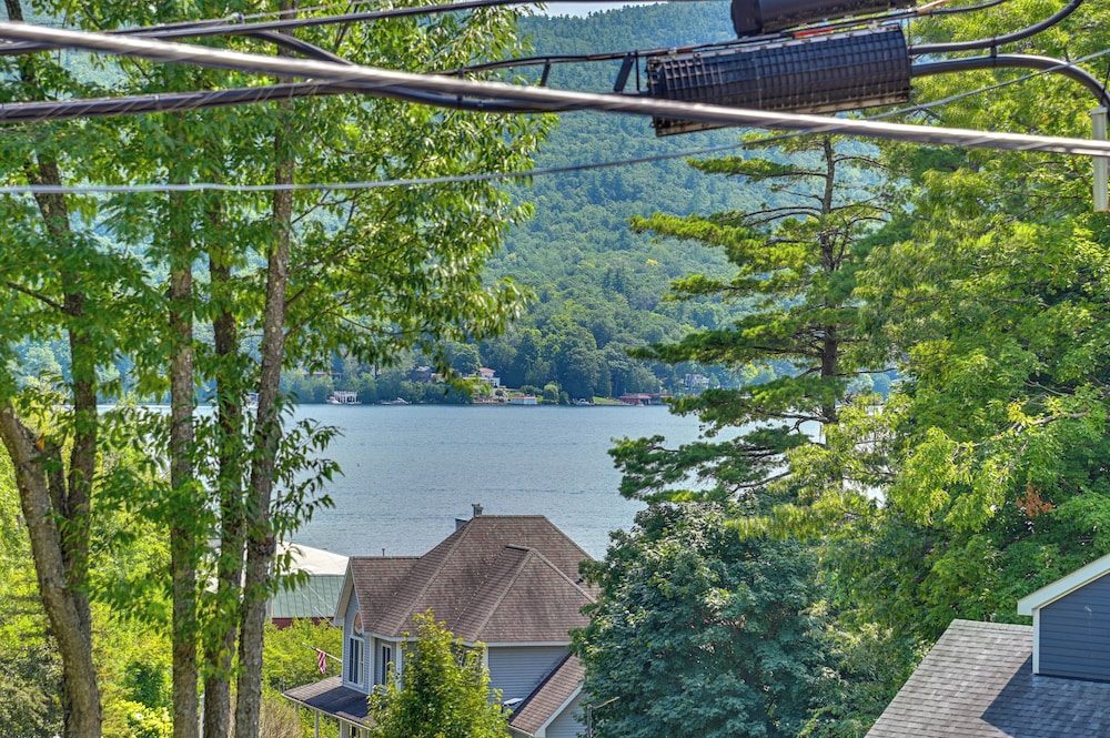 Lake George Retreat w/ Private Deck + Water Views! view 4
