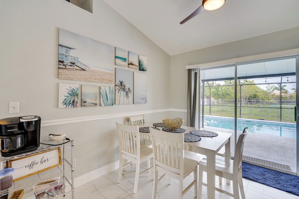 5 Mi to Shore: Gem w/ Pool & Yard in Cape Coral!