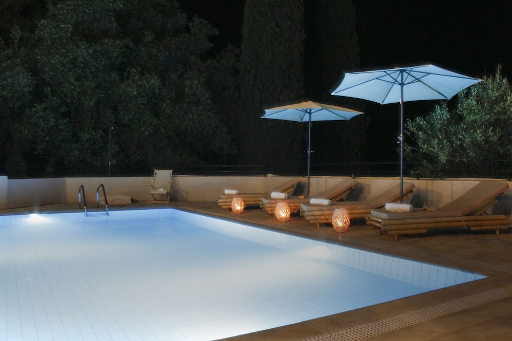 Nafsika villa en Corfu — recepcion & lobby