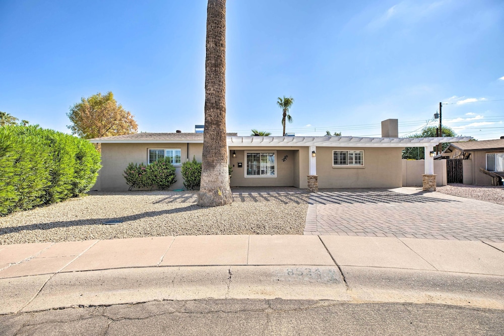 Modern Scottsdale Gem w/ Pool, Games, Patio & More