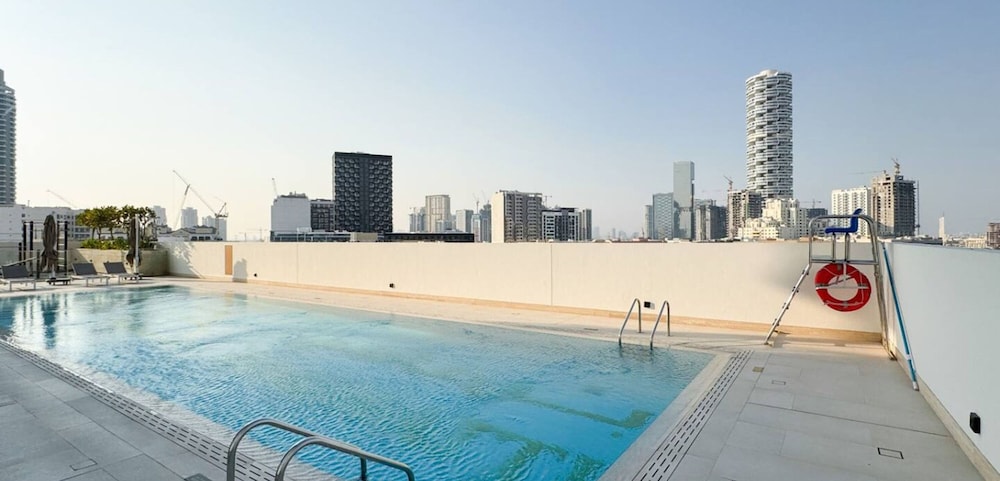 Modern 2BR w Balcony in JVC nr Dubai Sports City