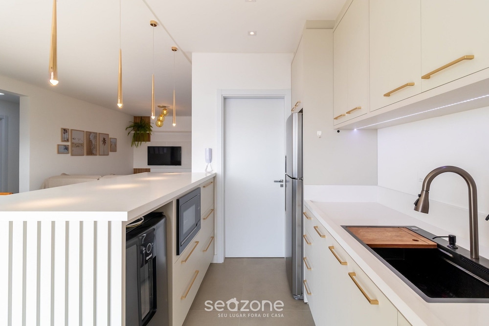 New Apartment 150m From Pereque Beach Cle1202