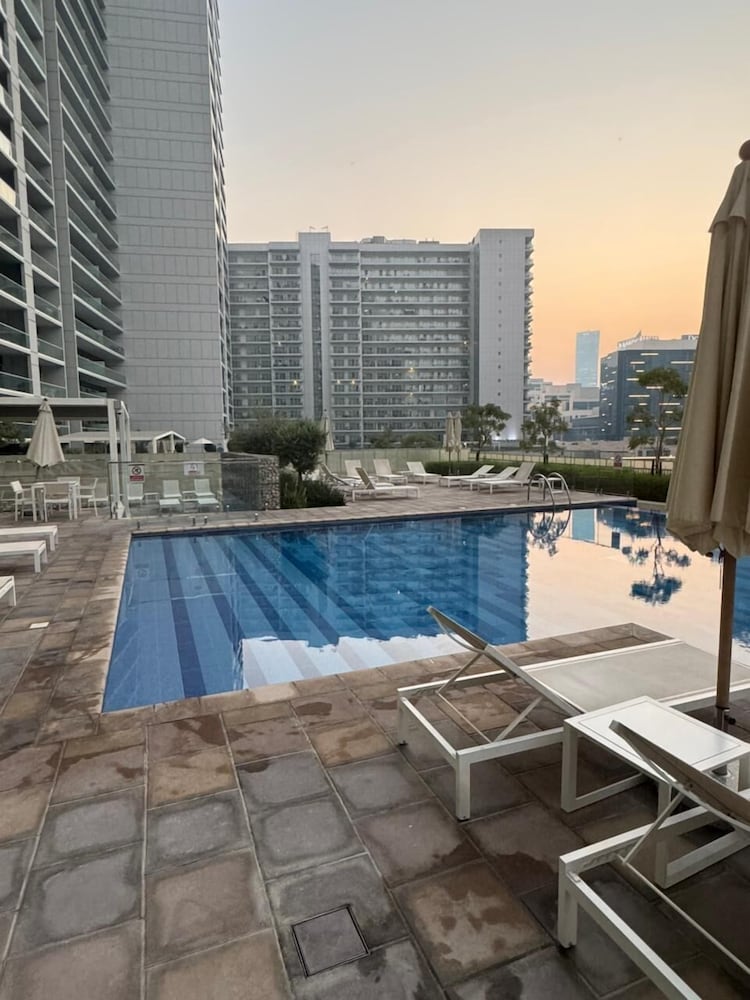 1BHK in Business Bay.Burj View.Balcony