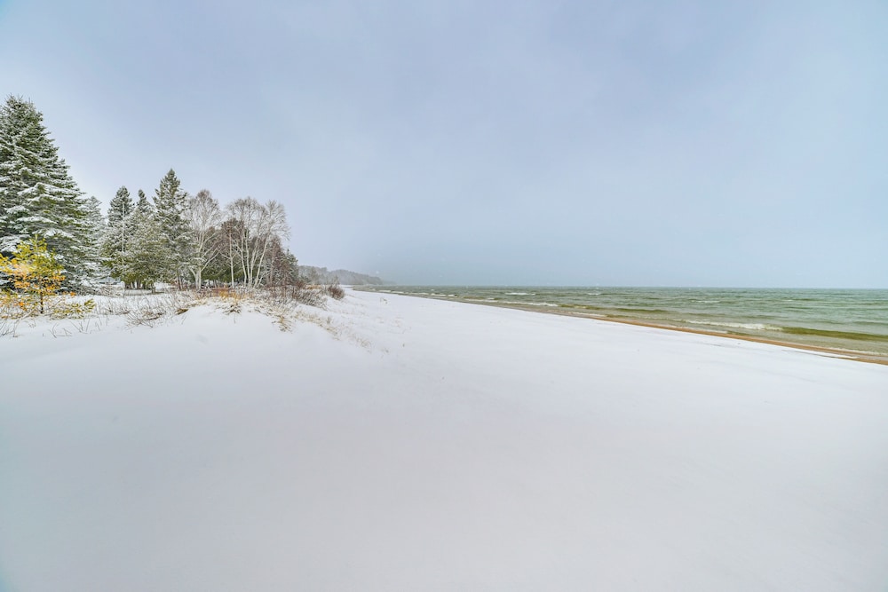 Walk to Lake Huron Beaches: Home w/ Fire Pit!
