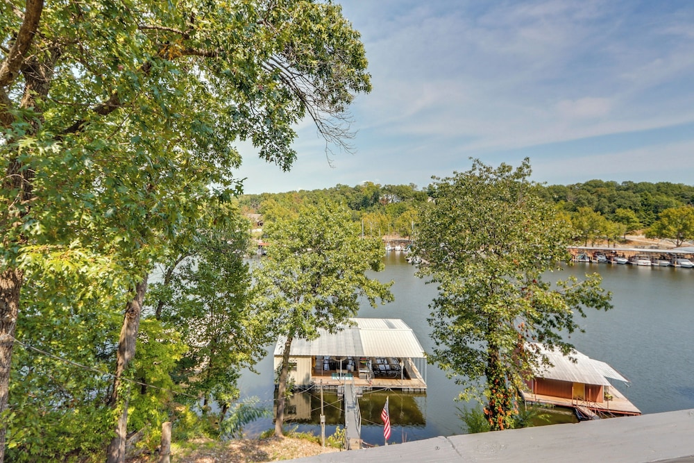 Dock + Views: Scenic Group Retreat on Grand Lake!