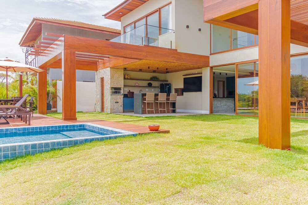 PF47 Linda Casa 5 Suítes -Praia do Forte