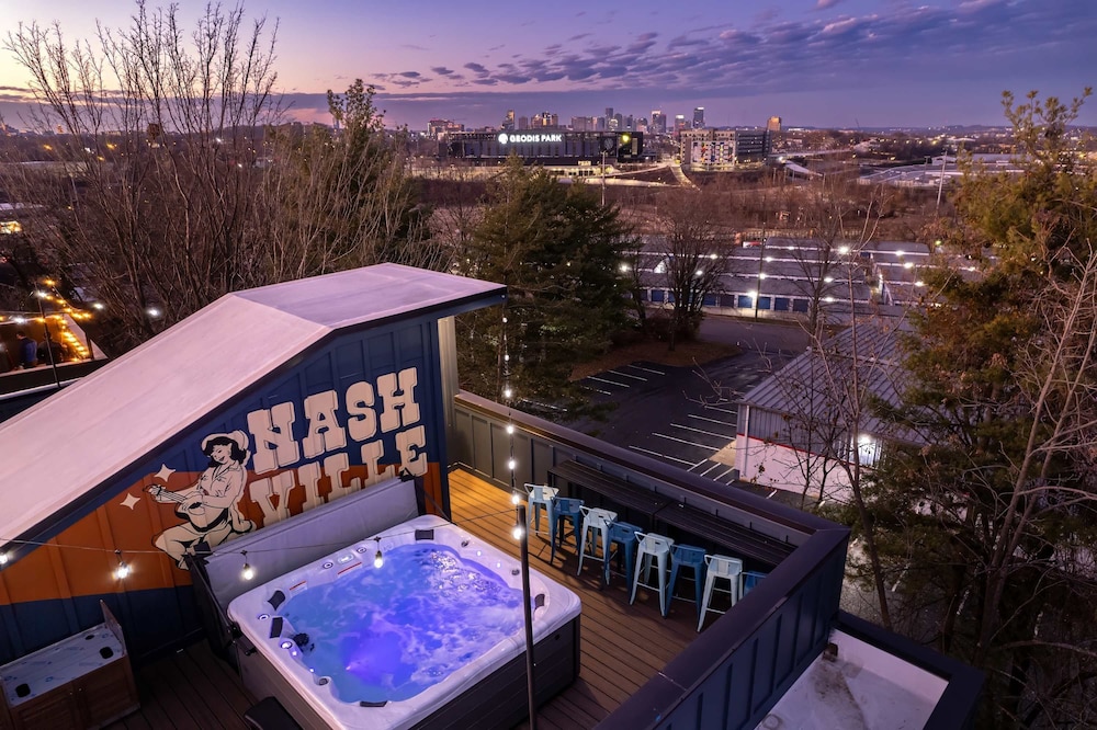 4 Rooftop Decks 4 Hot Tubs Game Rooms Sauna