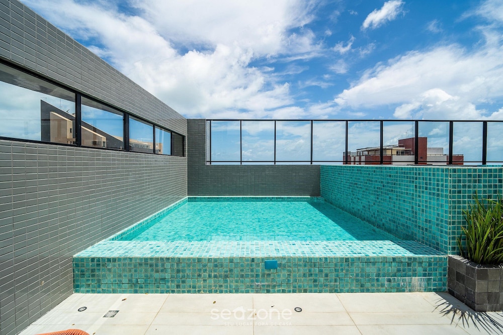 Studio in Build. w/ Pool, 280m fr the sea Ugr0404a