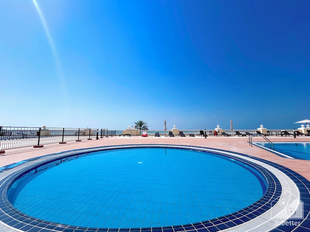 Peaceful Lagoon View l 1BR in RAK With Balcony