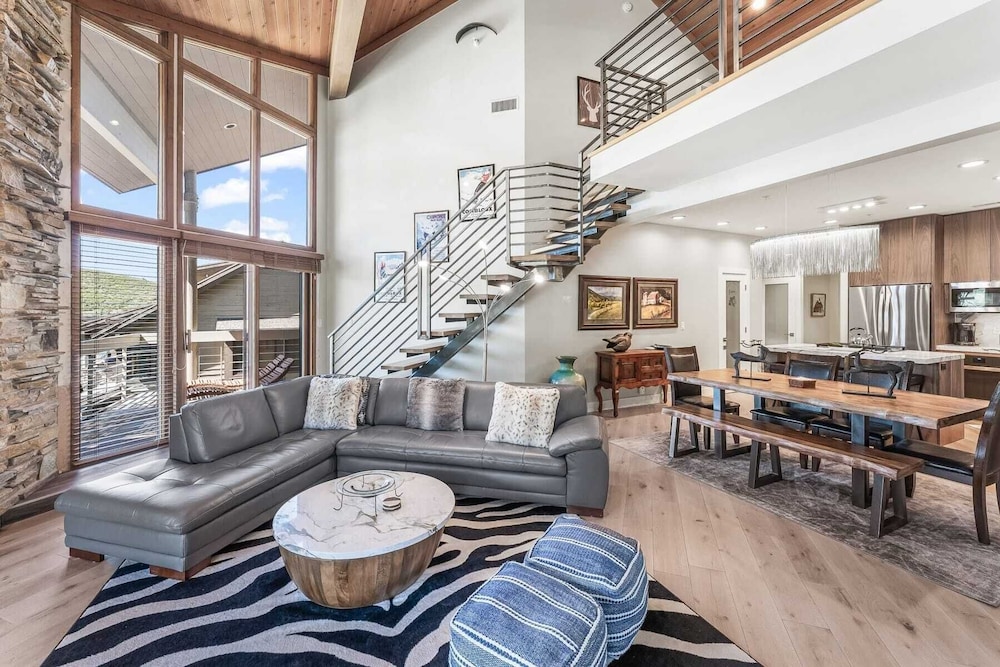 Walk to Slopes Hot Tub + Balcony + Views Mins to Main Street Deer Valley Haven by Avantstay