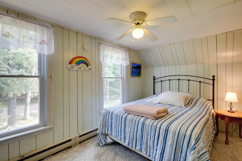 Dock & Views: Lakefront Family Home in Conover!