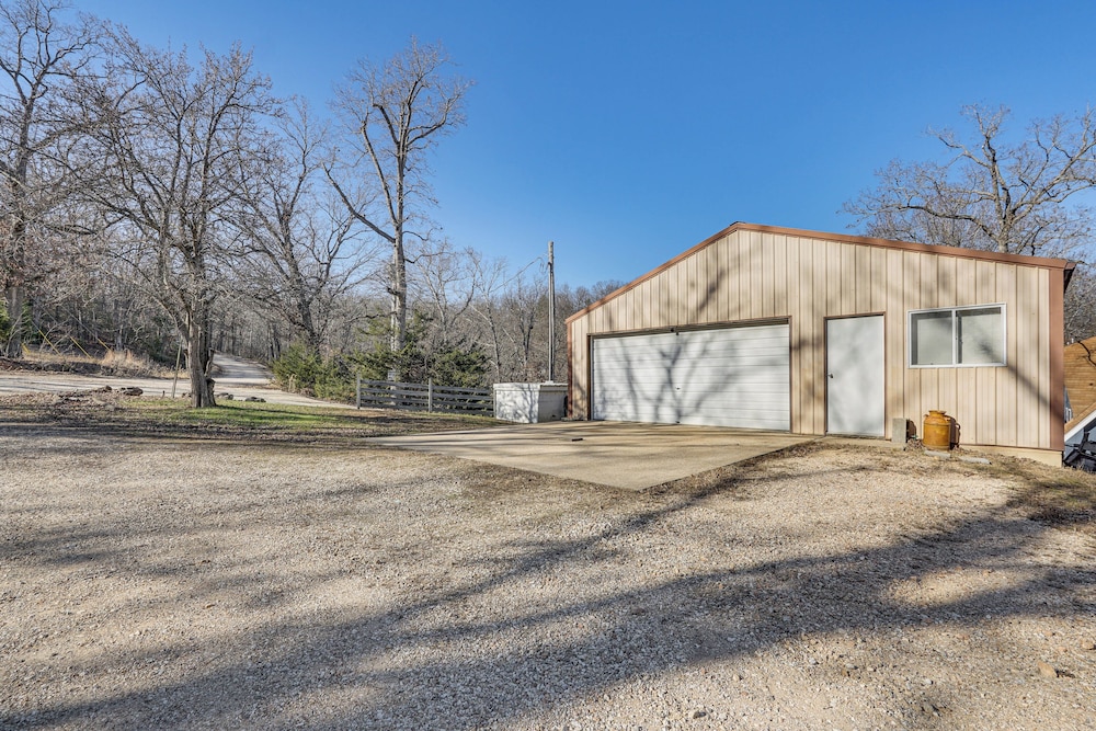 Lakefront Home w/ Dock & Decks in Gravois Mills!