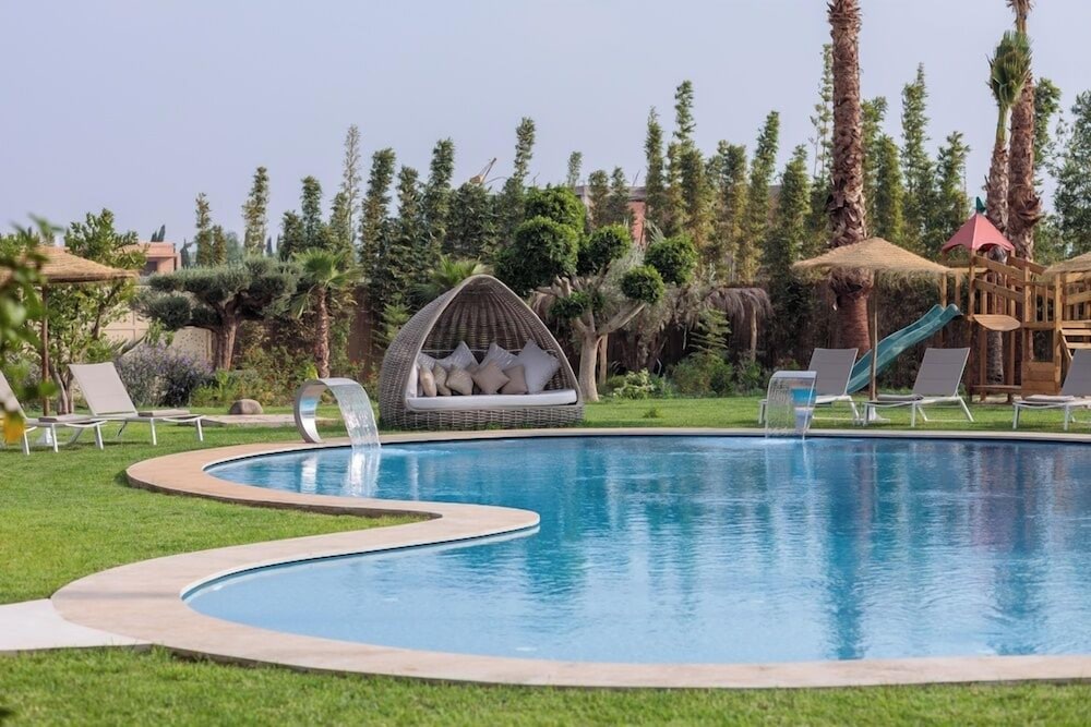Villa PurSang Marrakech – Villa Privée de Luxe avec Hammam, Spa et Jardin