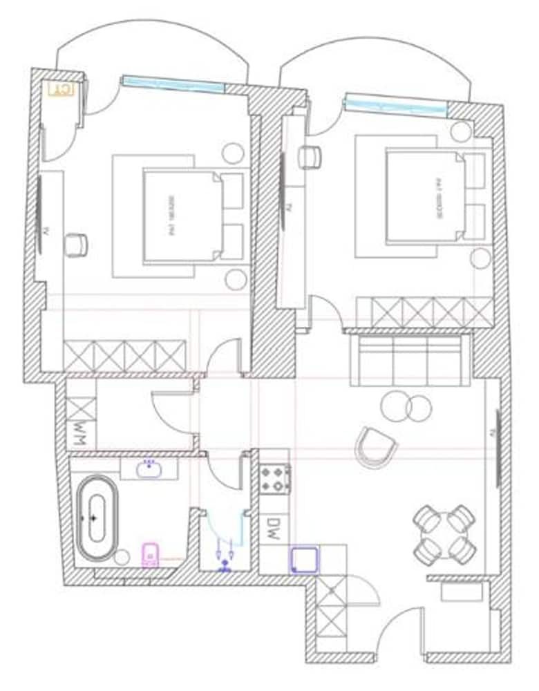 Modern Spacious 2BR Steps to Cismigiu Gardens
