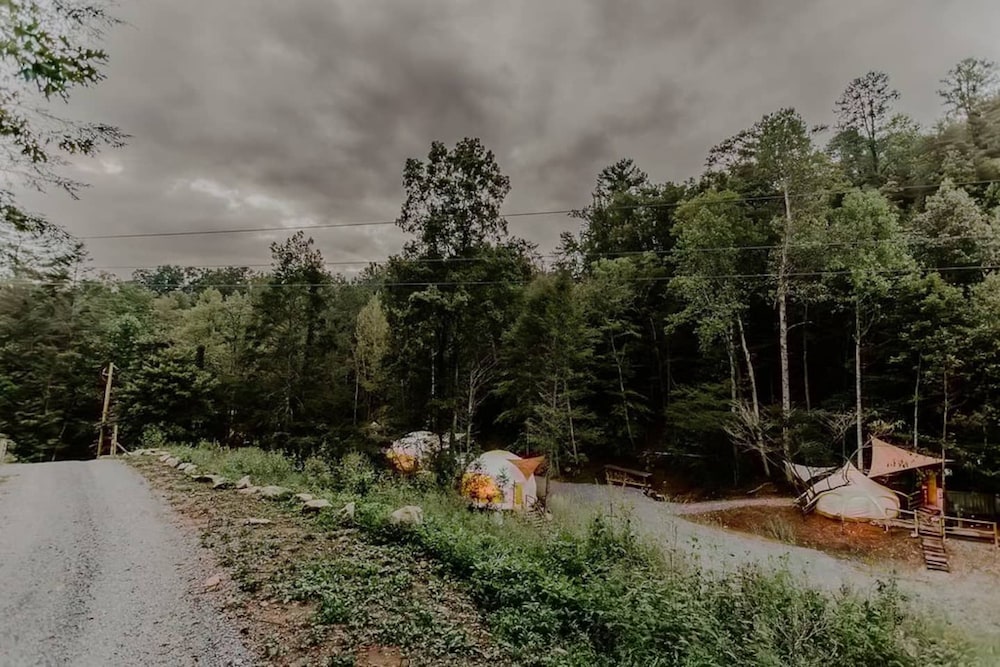 Moonshine Hollow Dome by Rafting