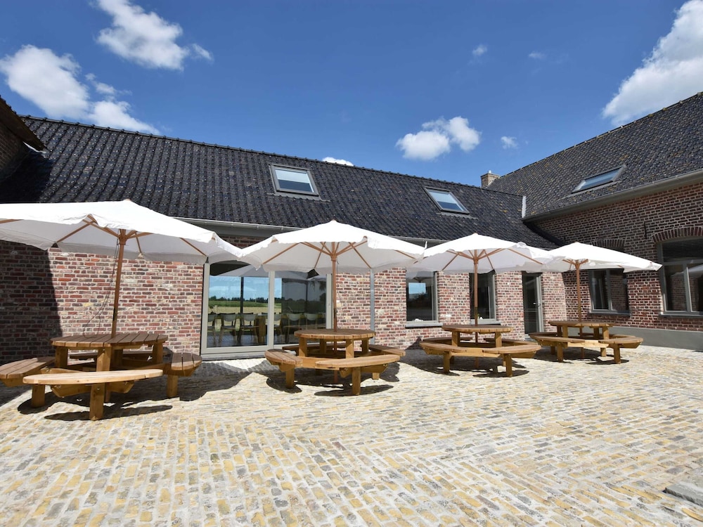 Spacious Holiday Home With Pond in Poperinge
