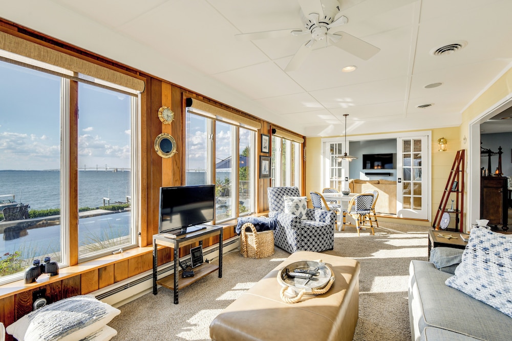 Pool & Stunning Water Views: Kent Island Home!