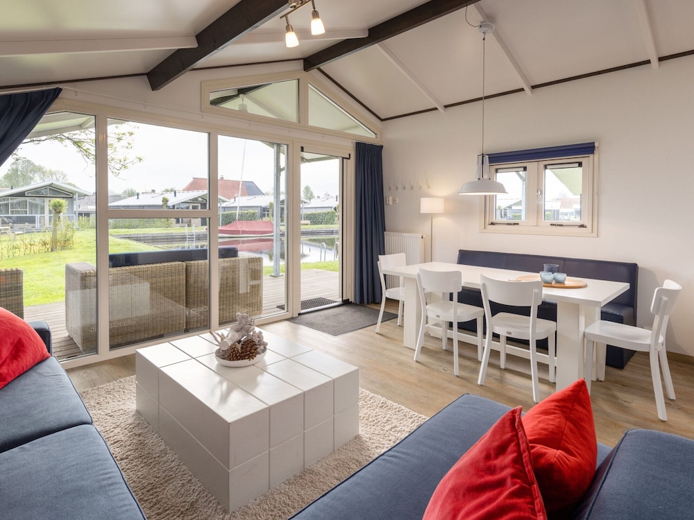 Modern Chalet Near Lake Sneek