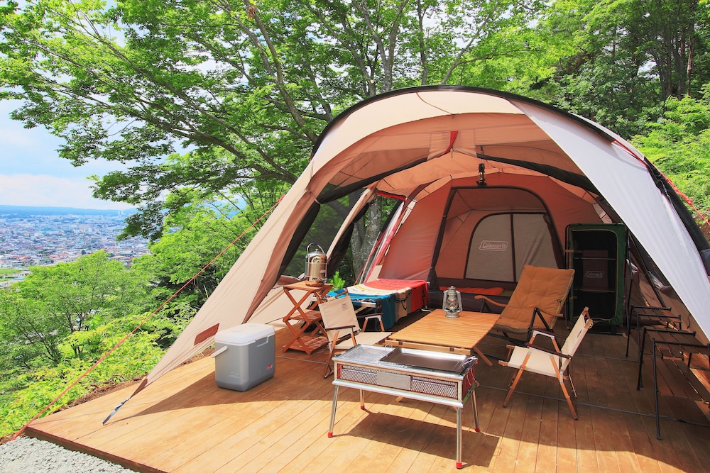 Mt.Shakushi Gateway Camp view 3