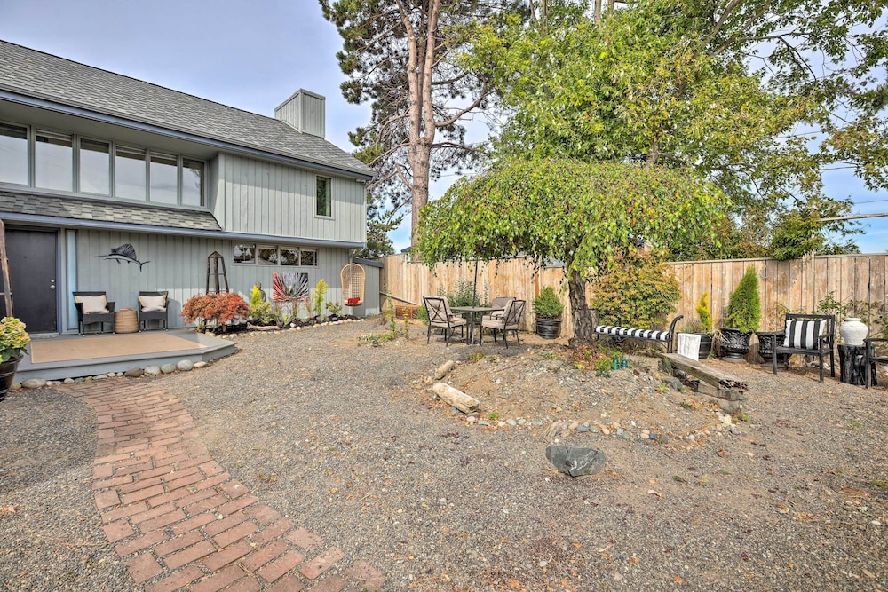 Oceanfront Ferndale Oasis w/ Fire Pit, Grill! view 2