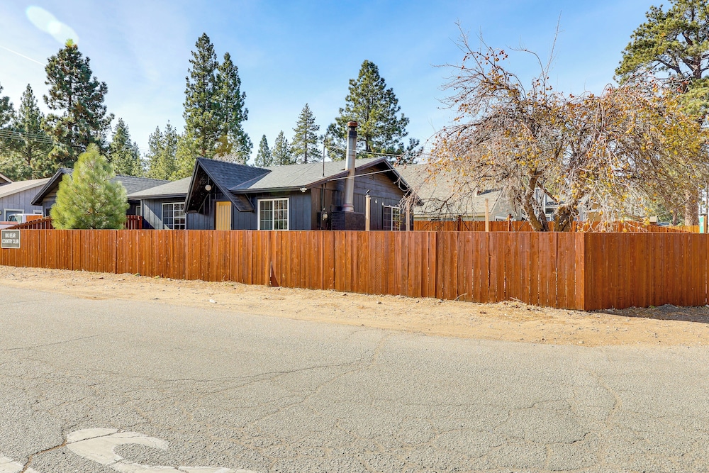 Fish, Hike & Explore: Cabin w/ Yard in Big Bear