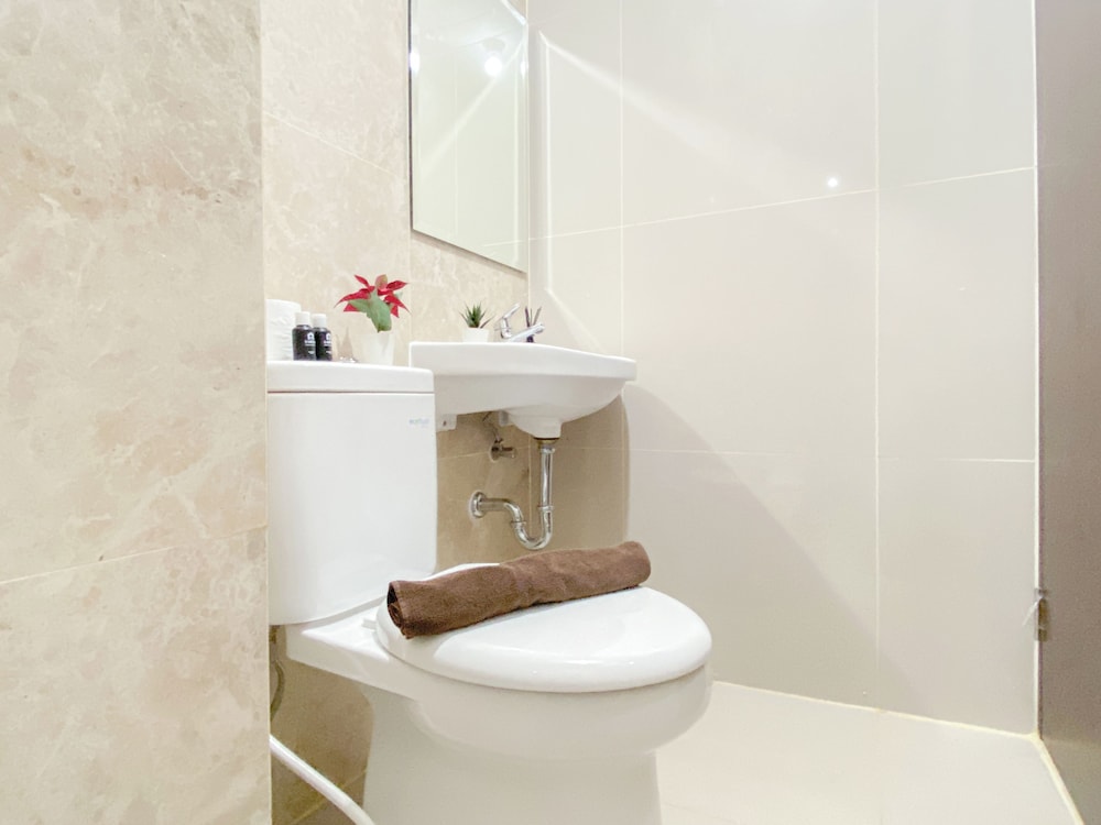 Modern Neutral Studio Room Transpark Cibubur Apartment