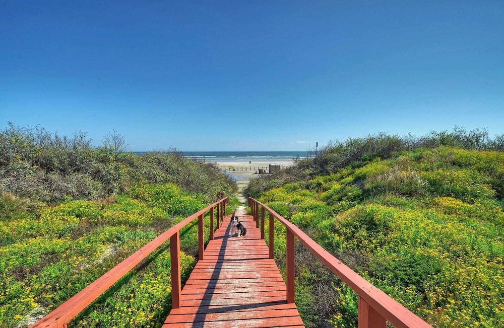 2 Units Beach Boardwalk, Pool, Pickleball + Tennis Island Retreat Complex