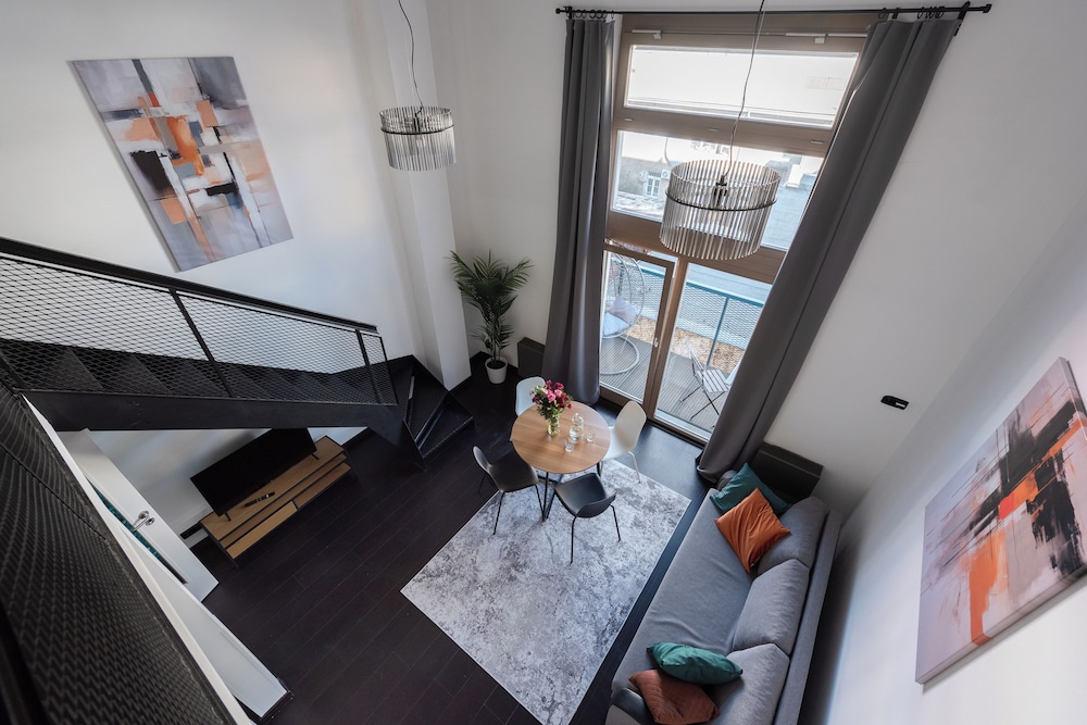 Comfy loft with balcony
