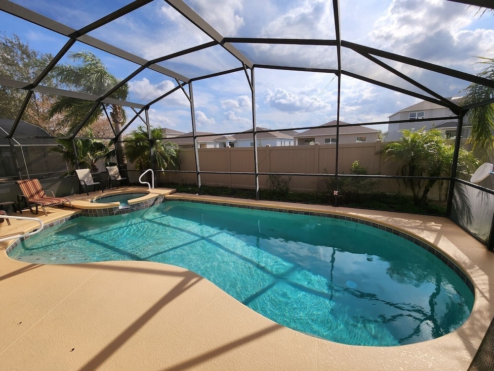 Sol826sc 4bed Solana Private Pool Home 4 Bedroom Home