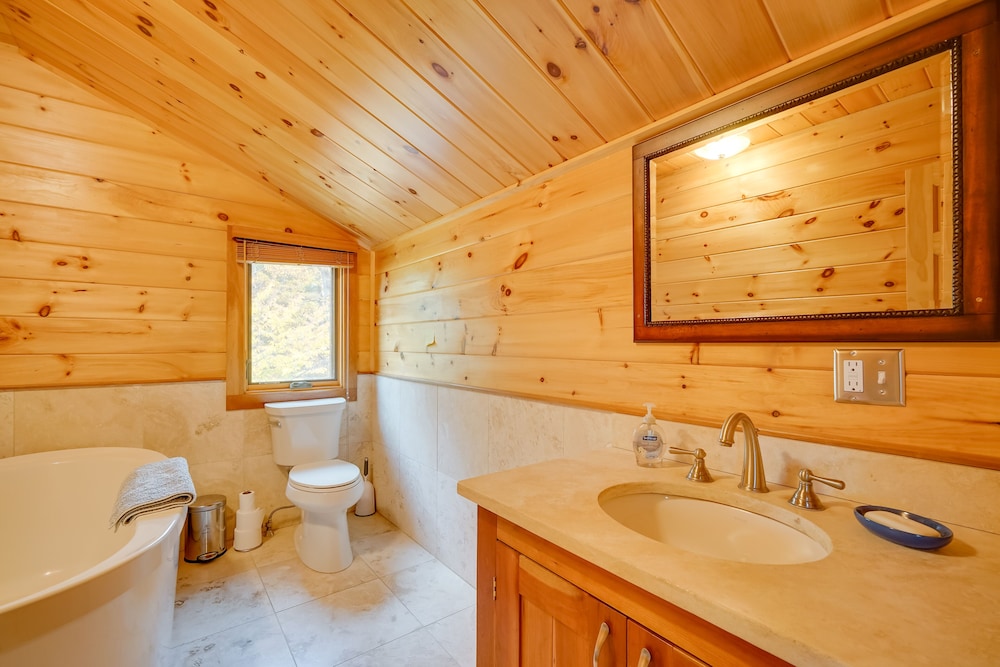 Lakefront Queensbury Vacation Rental w/ Deck! view 2