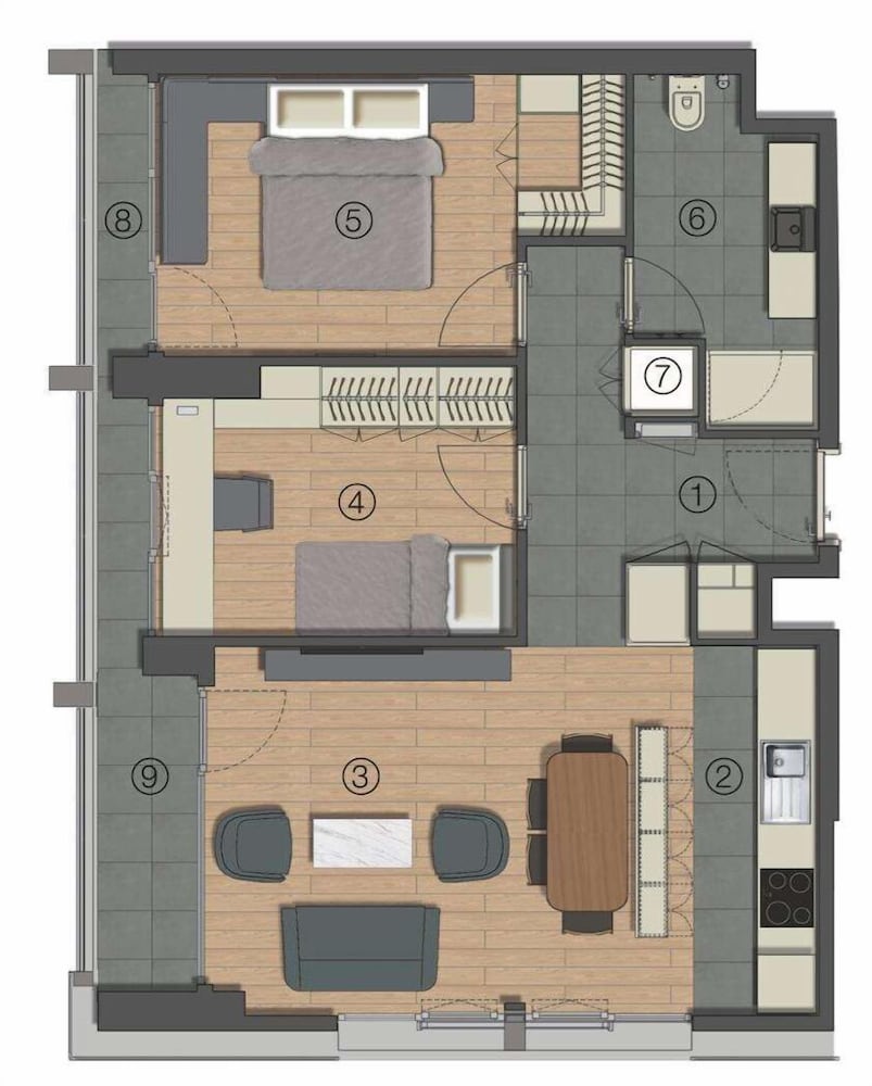 hotel room