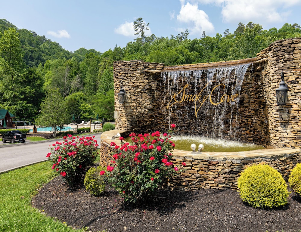 Splashin in the Wildflower by Smoky Cove Resort