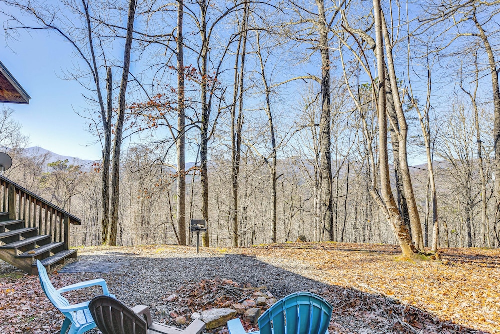 Near Hiking & Rafting: Bryson City Gem w/ Hot Tub!