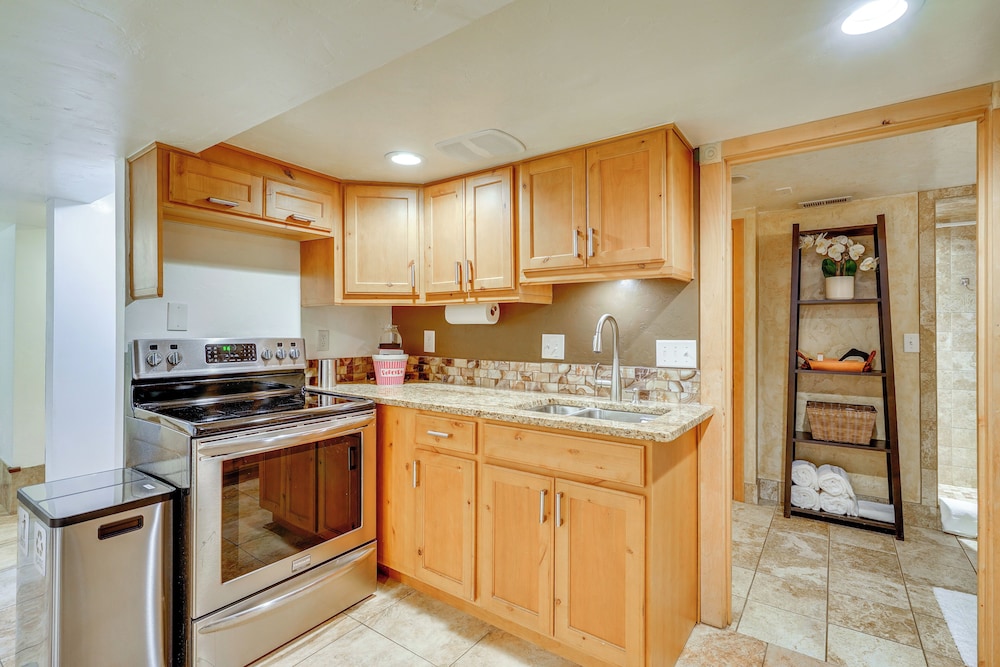 Private Patio & Gym: Spacious Salt Lake City Home!